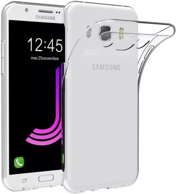 COQUE SILICONE ANTICHOC TRANSPARENTE Pour SAMSUNG GALAXY J7 2016 ETUI HOUSSE TPU