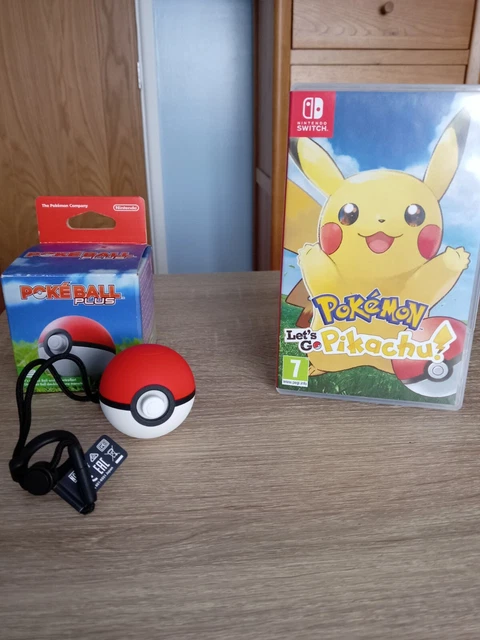 Let's Go Pikachu Mew Ohne Pokeball Plus POKEMON LETS GO Pikachu + Pokeball Plus (No Mew) £70.00 - PicClick UK
