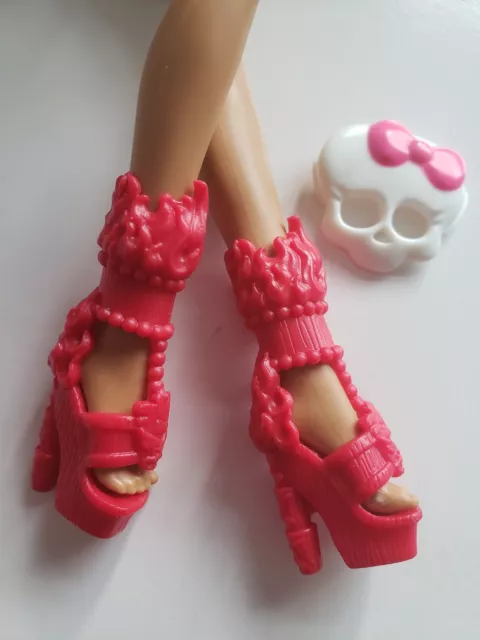 Monster High - Spare - Replacement - Shoes - Ghouls Getaway - Jinafire Long