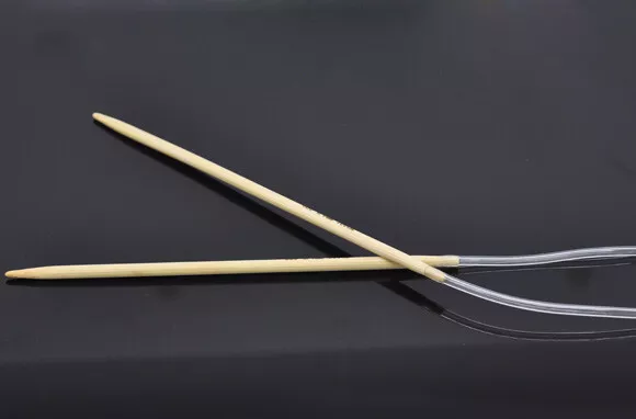 Bamboo Circular Knitting Needle. Choose Length & Size. UK Seller. BOGOF!