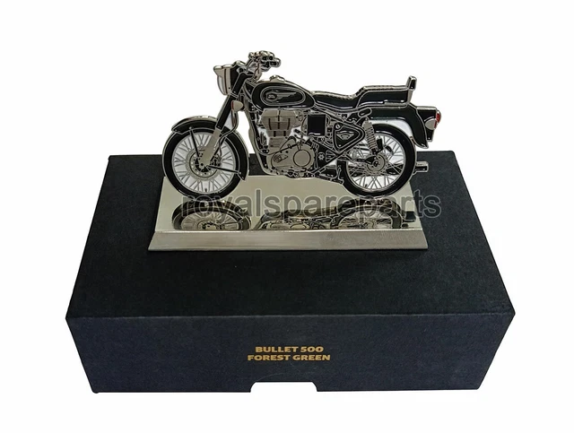 ROYAL ENFIELD BULLET 500cc 2D Scale Model Forest Green £52.32 - PicClick UK