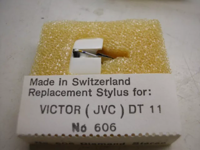 606 Ersatz Tonnadel Replacement Stylus Victor JVC DT 11