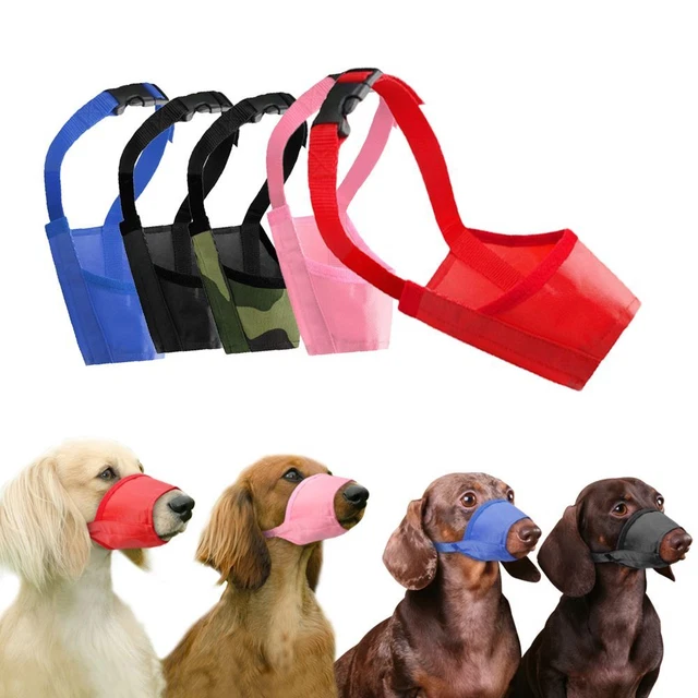 Muso di sicurezza cane controllo bocca cucciolo accessori per animali domestici supporto collare testa