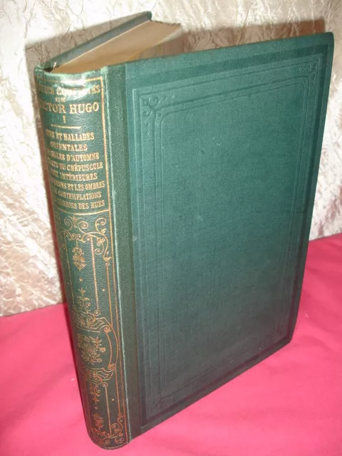 ŒUVRES POÉTIQUES DE VICTOR HUGO Nouvelle édition illustrée vol in-4