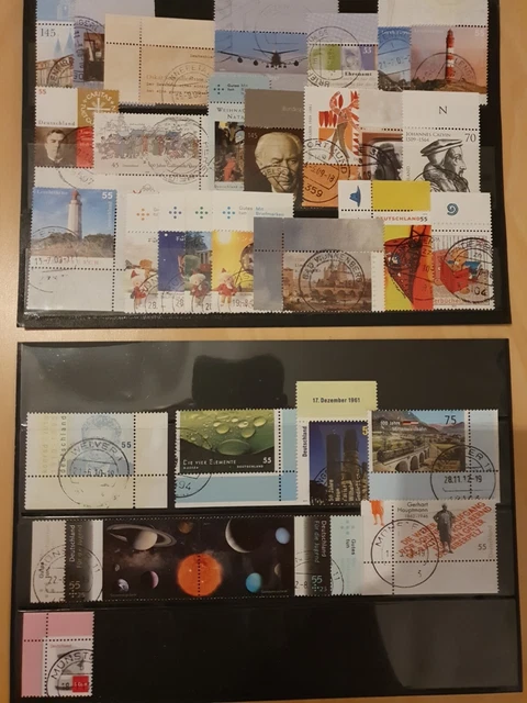 Bund BRD Lot ER OR Euro 2008-2012 gestempelt Ortsstempel