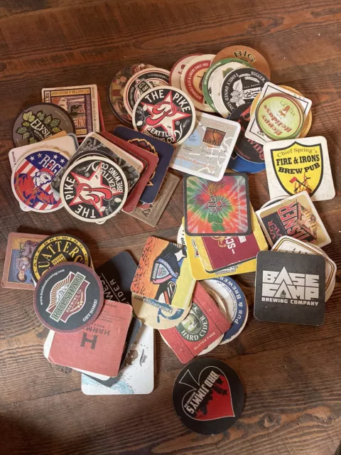 70  Craft Beer Coaster Collection Lot Bar Pub Brewing Brewery