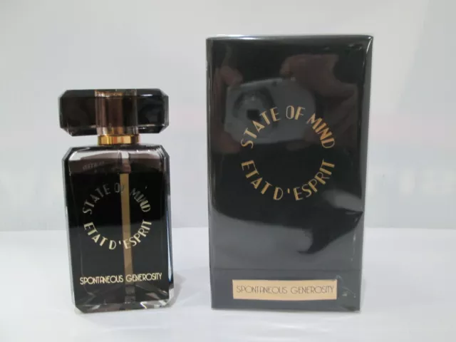 " SPONTANEOUS GENEROSITY - STATE OF MIND " PROFUMO Eau De Parfum EDP 100ml Spray