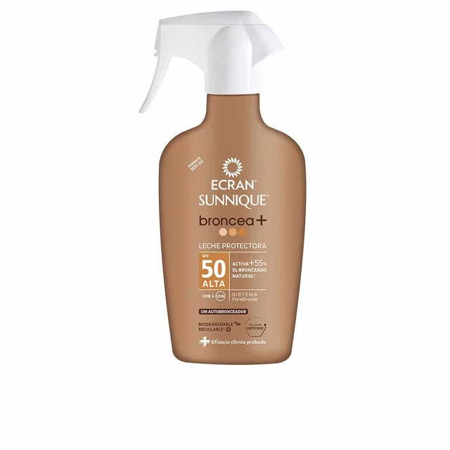 Solari Ecran unisex ECRAN SUNNIQUE BRONCEA+ pistola SPF50 300 ml