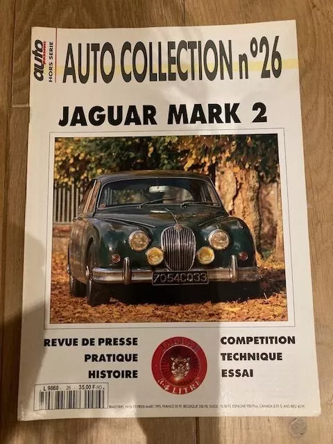 Auto Collection N°26 Jaguar Mark 2 Auto Passion Hors Serie