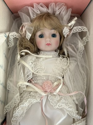 Beautiful 💙 "Blue eyes" 17" Heirloom Doll created by Marian Yu Design (MYD).