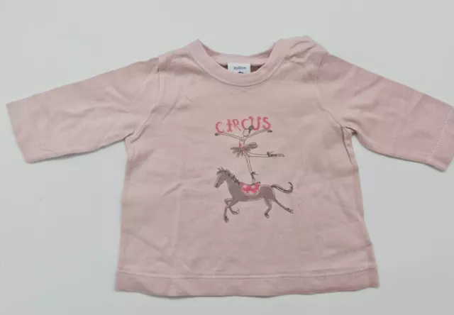 Original Baby Langarm Shirt von Petit Bateau Größe 3M 56 62