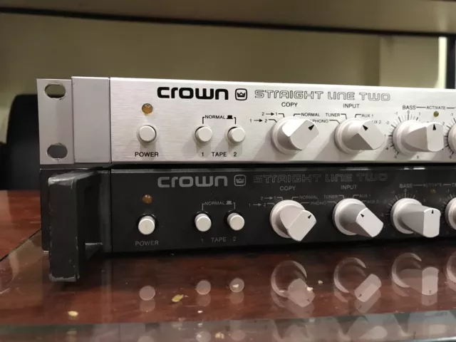 CROWN STRAIGHT LINE Two SL2 Preamp with precision phono (Worldwide