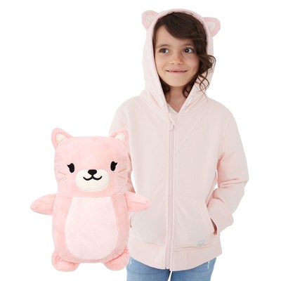 4 juli Winter Baby Kleding American Babe Eagle Konijn Huid Peuter Hoodie Kleding Unisex kinderkleding Unisex babykleding Hoodies & Sweatshirts Patriottische USA Amerika Vlag Verjaardag Kerst Baby Geschenken 