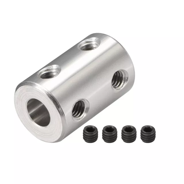 Shaft Coupling 6mm to 6mm L22xD14 Robot Motor Wheel Rigid Coupler Connector