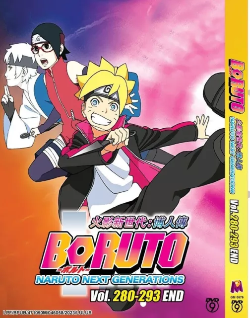 DVD Boruto: Naruto Next Generations Episode 80 - 160 - English Dubbed