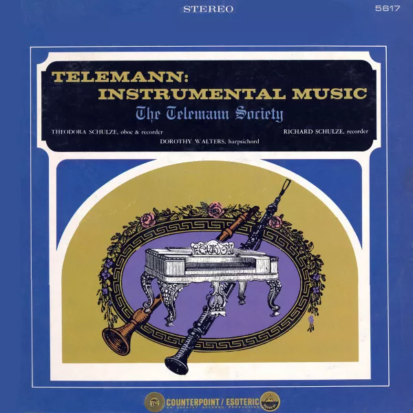 The Telemann Society - Telemann: Instrumental Music (LP)