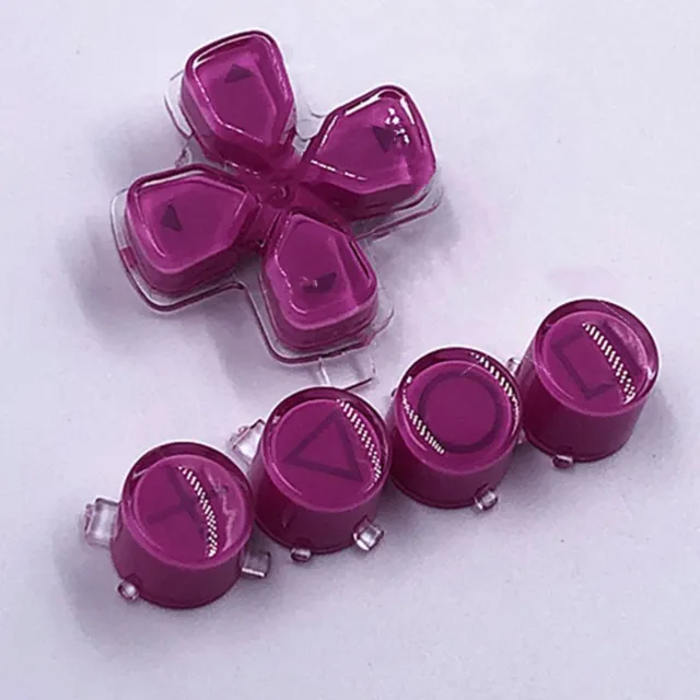 Game Controller Crystal Key ABXY Cross Function Button for PS5 Game Handle DIY