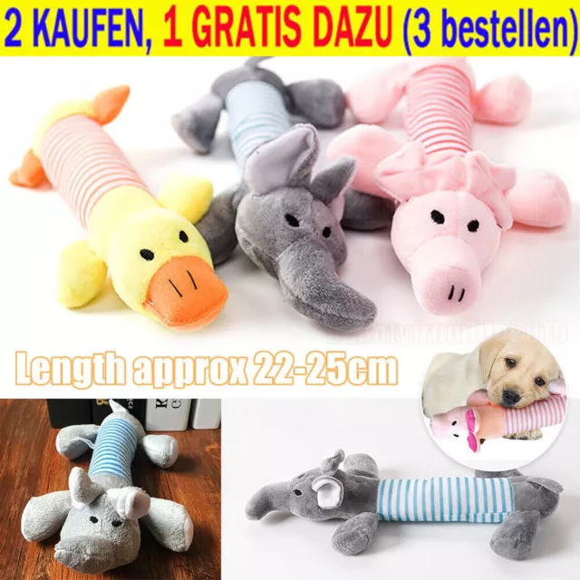 Hundespielzeug Quietscher Hund Spielzeug Plüsch Kauspielzeug Welpen Kauen.Toys.