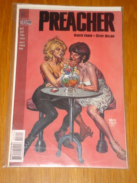 Preacher #27 Vol 1 Dc Vertigo Comic Garth Ennis Fabry July 1997