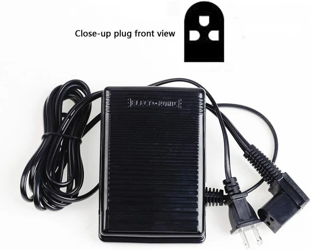 3 PRONG POWER Cord Foot Pedal Control 979314031 FOR Singer Sewing