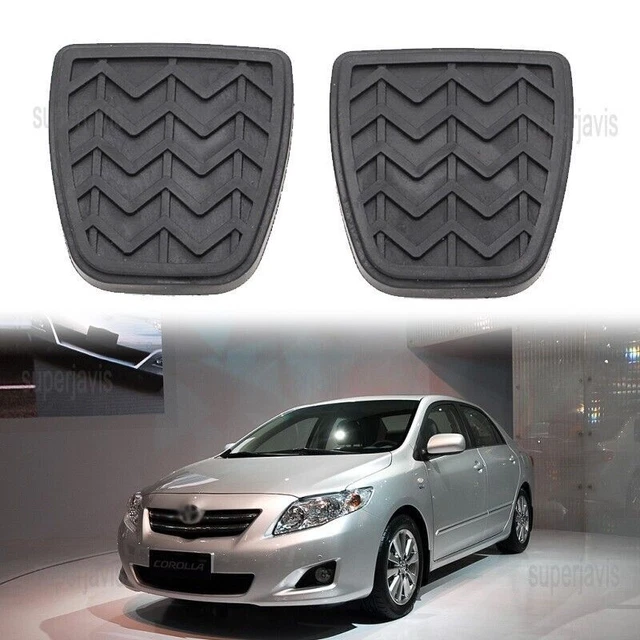 1 Pair Rubber Brake & Clutch Pedal Pads – Push-On Fit For SUBARU Forester 1998-2017