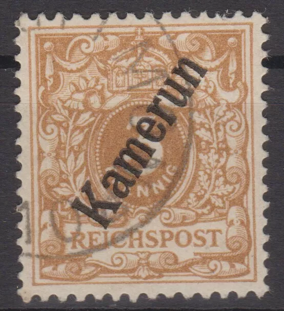 === Dt. Kolonie KAMERUN Mi. 1b gest., Kat. 20€ ===