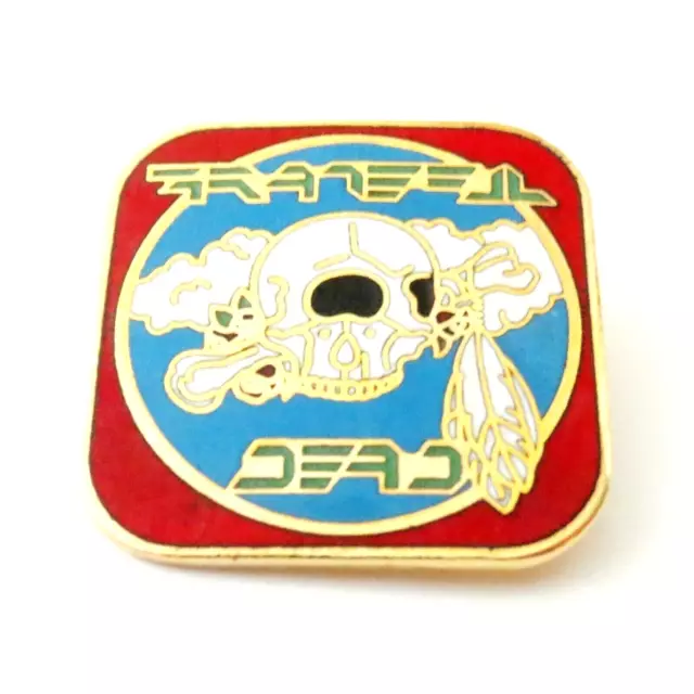 Grateful Dead Pin Vintage Terrapin Station Mouse Cyclops Art Pinback Late 1970's