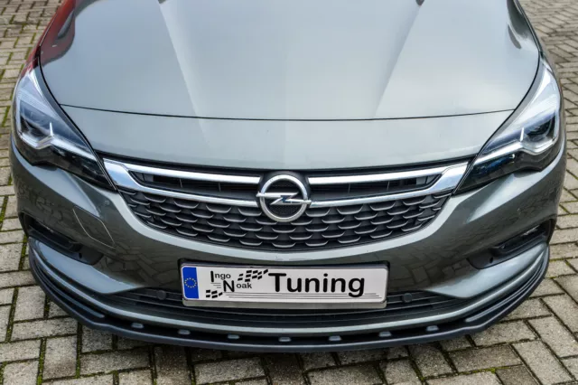 Sonderaktion Spoilerschwert Frontspoiler aus ABS für Opel Astra K Sports Tourer
