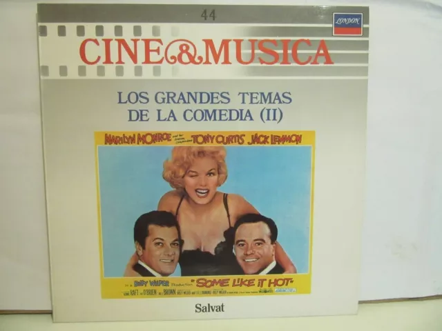 Los Grandes Temas De La Comedia II - Obras Maestras 44 - LP - 1988 - Spain