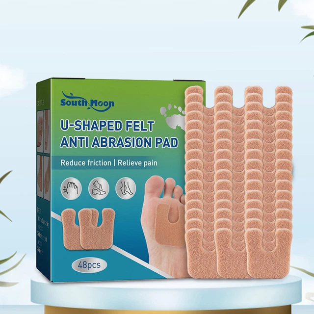 48pcs Shoes Heel Pad Soft Comfortable Toe Foot Corn Bunion Protector Pads FS2#