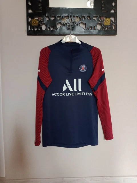 T-shirt PSG Neuf Avec étiquettes - Taille L (ou M Selon Stock), Bleu, Coupe Regular Pour Homme