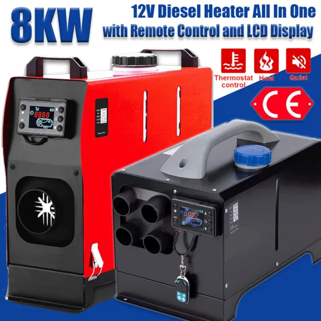 8KW 12V DIESEL Standheizung Luftheizung Heizung Auto Air Heater PKW LKW LCD  DE EUR 88,99 - PicClick DE