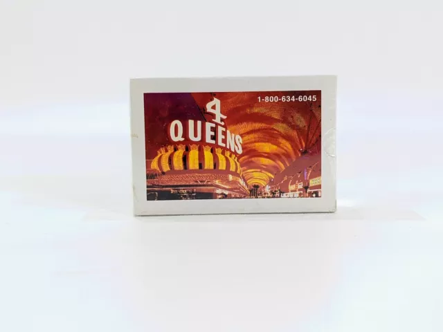 Playing Cards Single Deck -  Four Queens Hotel Casino Las Vegas