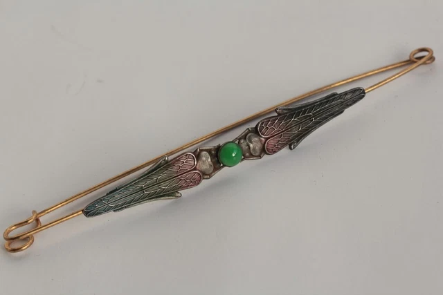 Épingle à chapeau Scarabée Art nouveau (61068)