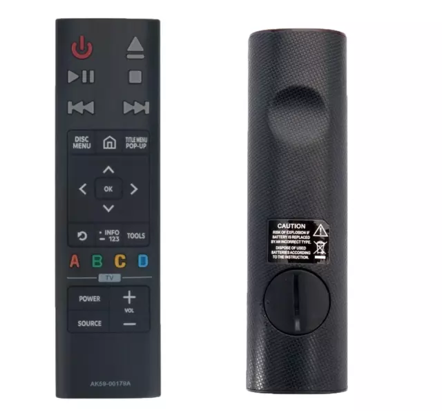 New AK59-00179A Fit For Samsung Blu-Ray Player Remote UBD-K8500/ZA UBD-KM85C/ZA