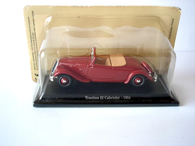 Voiture Miniature Citroen 22 Cabriolet 1934 - Norev - 1/43
