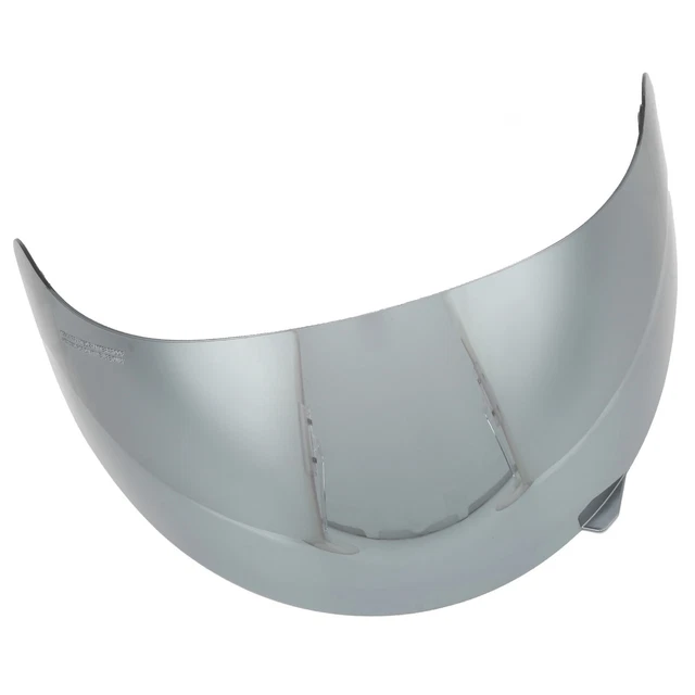 (argento) Casco obiettivo viso PC materiale moto casco sole flessibile