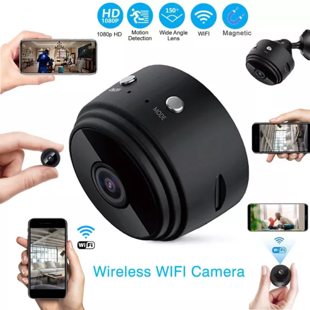 1080P HD IR Wireless WiFi CCTV Indoor &Outdoor MINI IP Camera CAM Home Security