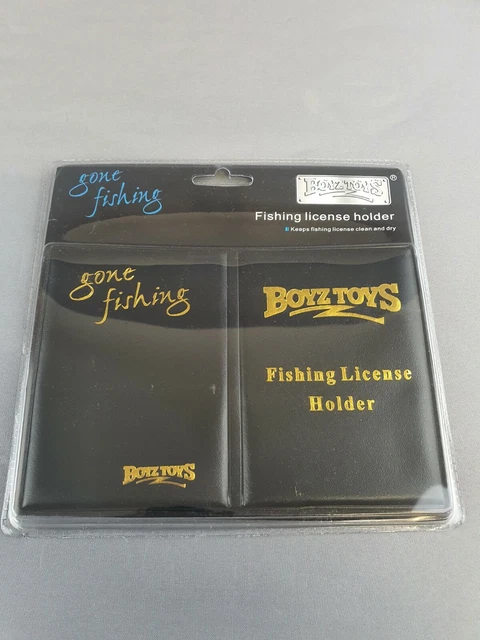 Angelscheininhaber - Gone Fishing - Boyz Toys - Neu & Versiegelt - Kostenlose Lieferung und P Sehr guter Zustand
