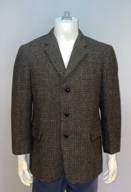 Vintage Harris Tweed Dunn And Co Jacket Size 44