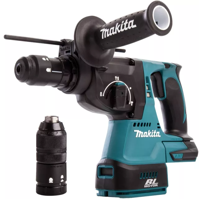 MAKITA DHR243Z 18V LXT Brushless 3 Mode SDS+ Rotary Hammer Drill with