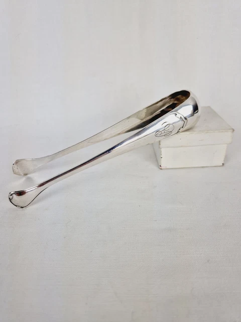 Pince à Sucre Ancienne Christofle Gallia – Argent Plaqué – Art Déco – France
