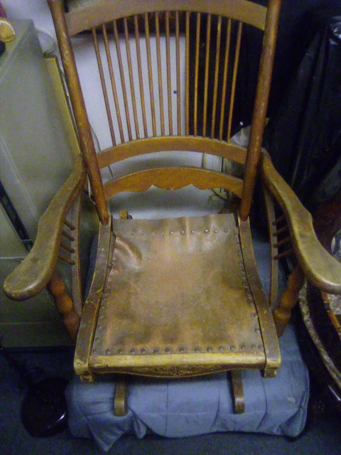 Wisconsin Chair Company Rocker Glider From The Late 1800s