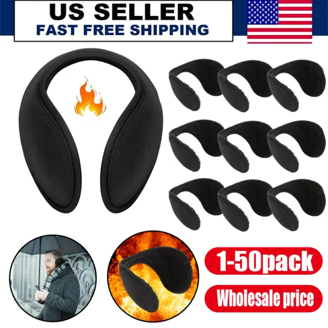 Ear Muffs Winter Ear warmers Fleece Earwarmer Men Women Behind the Head Band lot