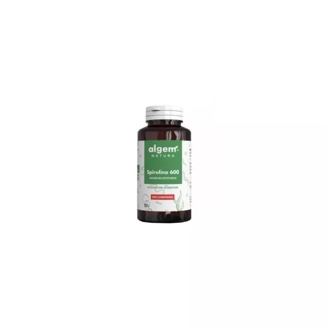 ALGEM NATURA Spirulina 600 - Tonic and restorative supplement 200 Tablets