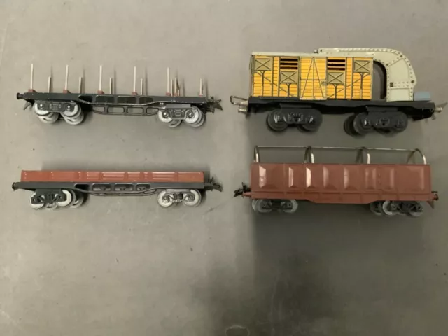 4 wagons jep et hornby ech 0