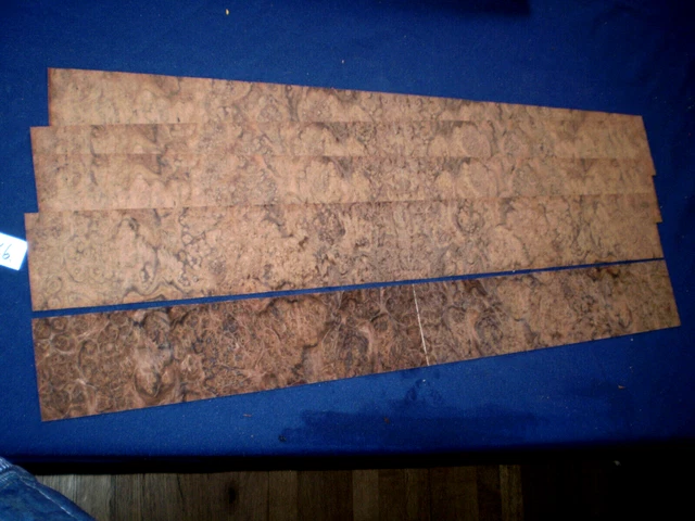 10 Fogli Di Impiallacciatura In Noce Naturale - Spessore 1 Mm, Dimensioni 20x30 Cm, Per Modellismo, Intarsio E Fai Da Te