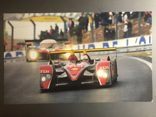 2009 Audi R8 / R10 Spyder 24 Hours Le Mans Picture, Print, Poster - RARE Awesome