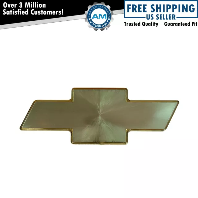 OEM 12335700 Grille Mounted Gold Bowtie Emblem for Chevy