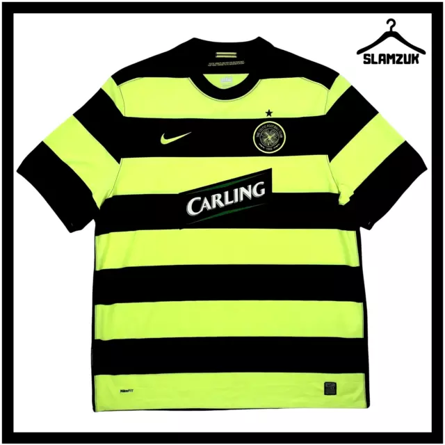Celtic Football Shirt Nike XXL 2XL 3rd Away Jersey 2009 2010 2011 347315-010 H65